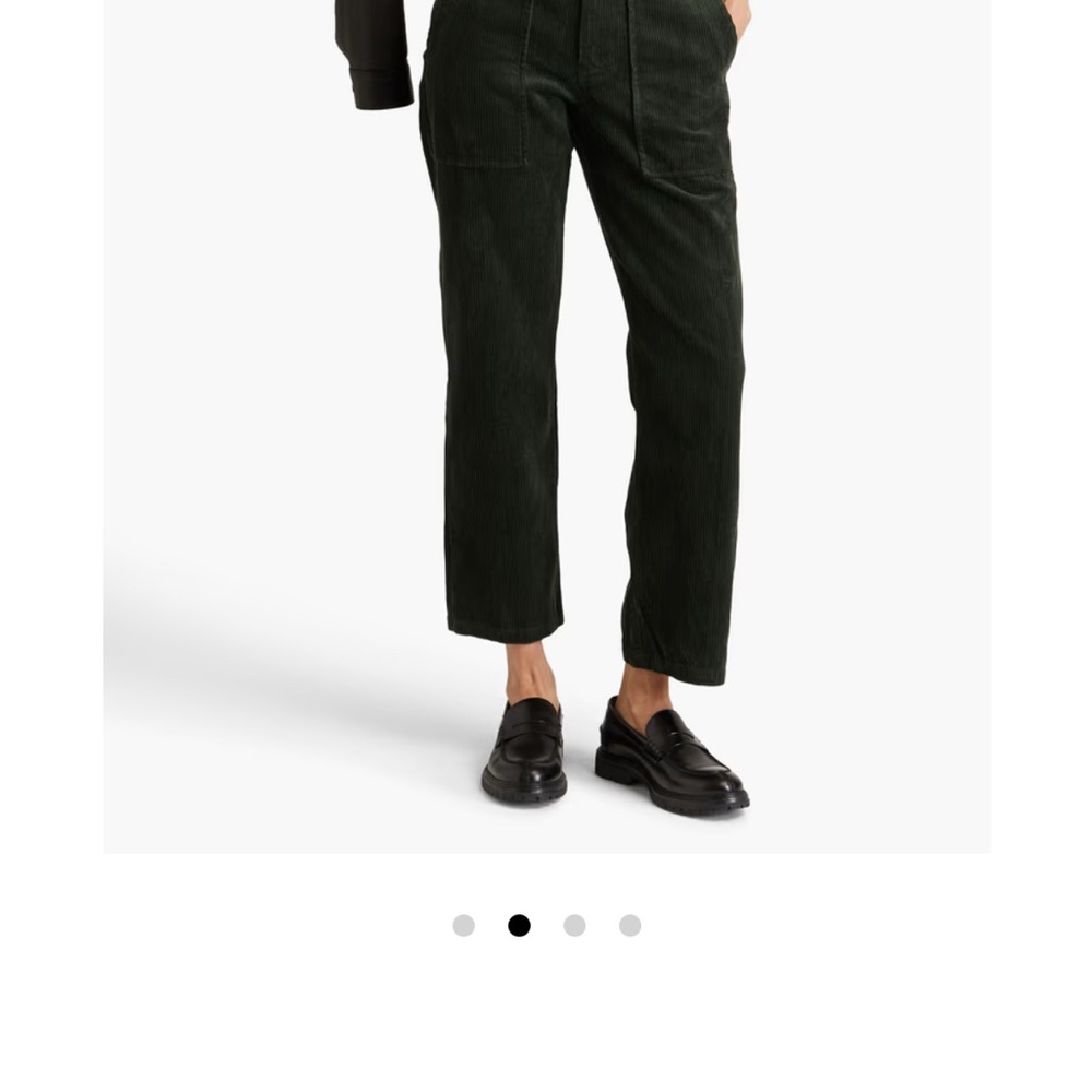 Alex Mill Dark Green Corduroy Pants